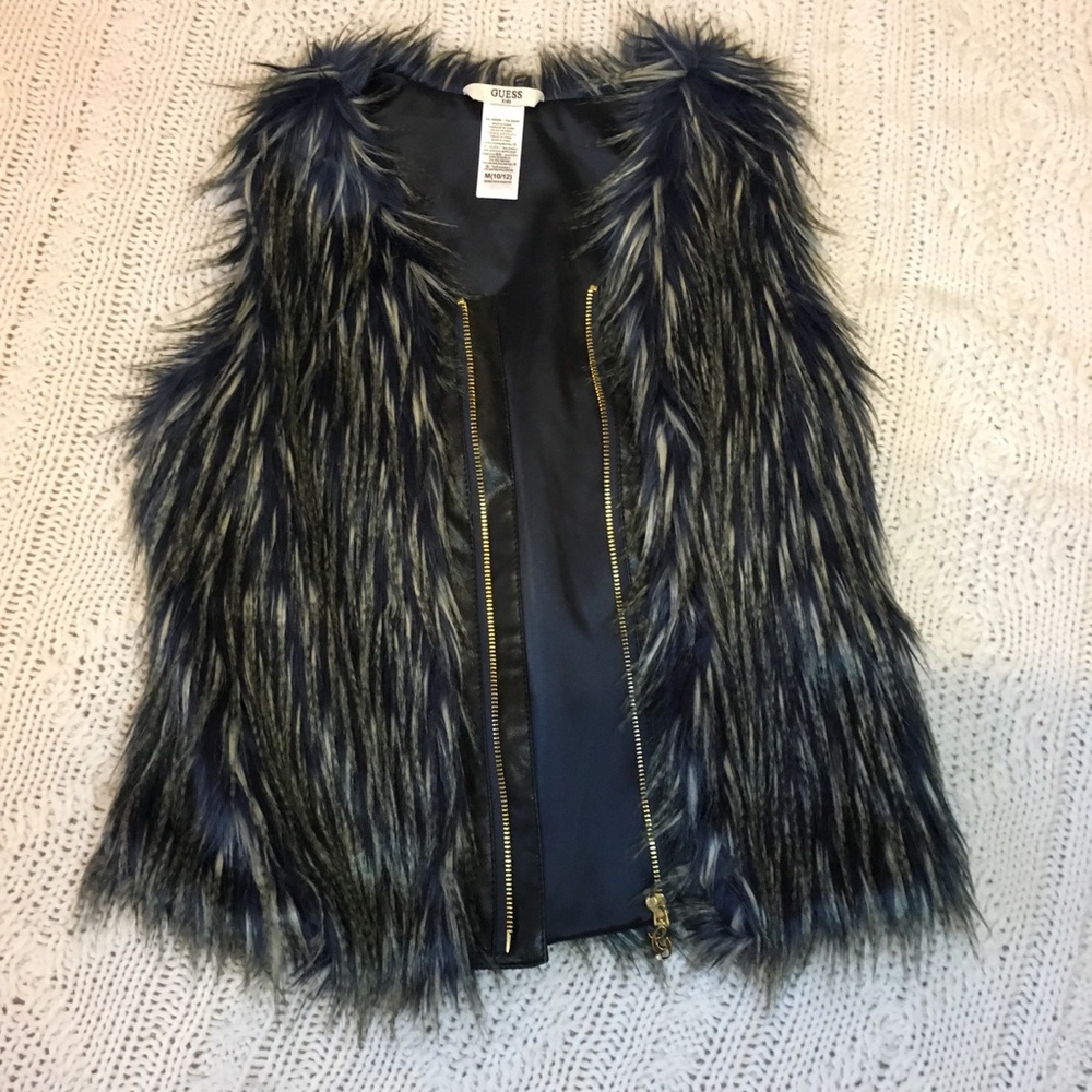 Fuax fur vest